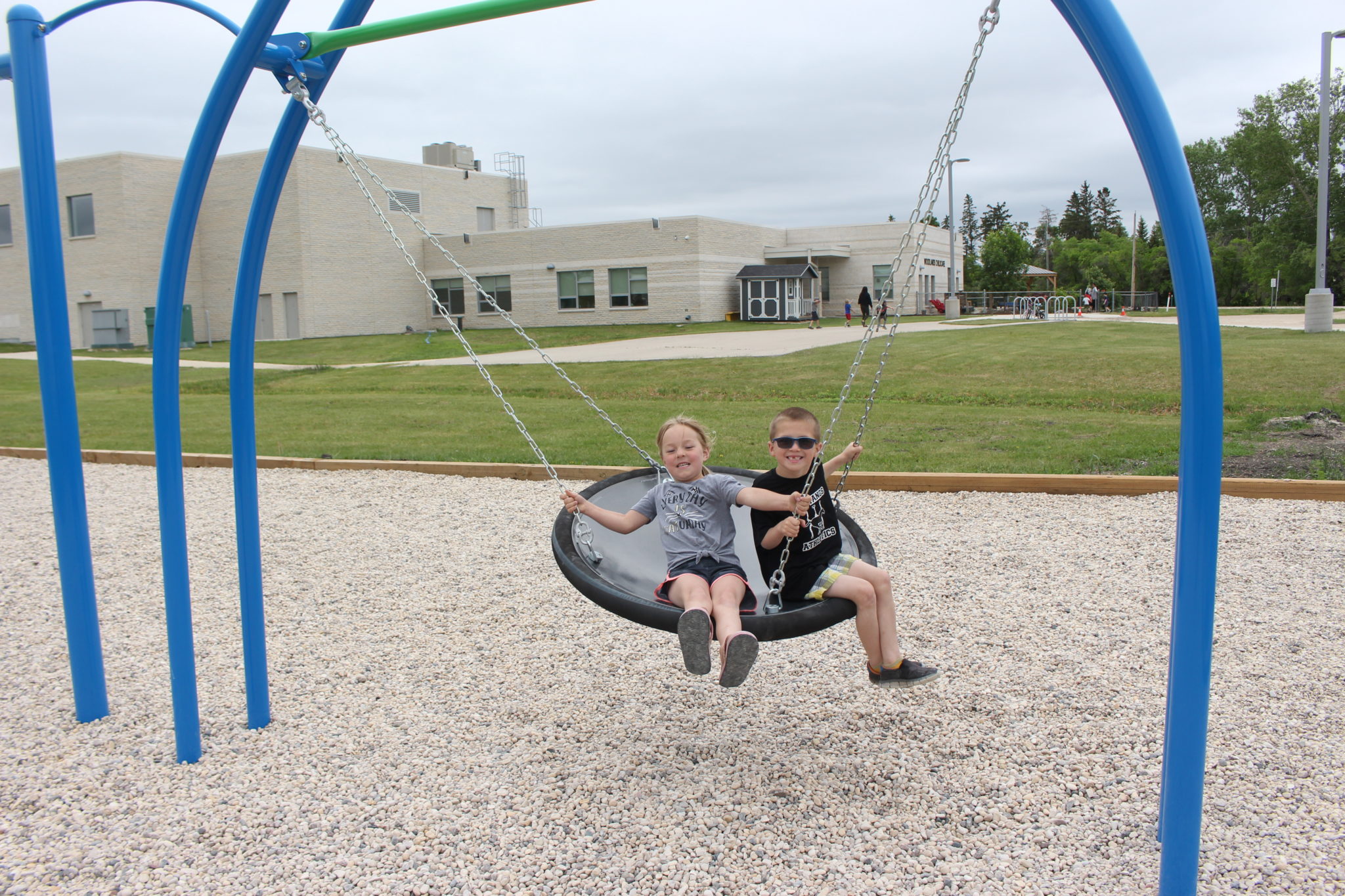 New swings installed! Woodlands School